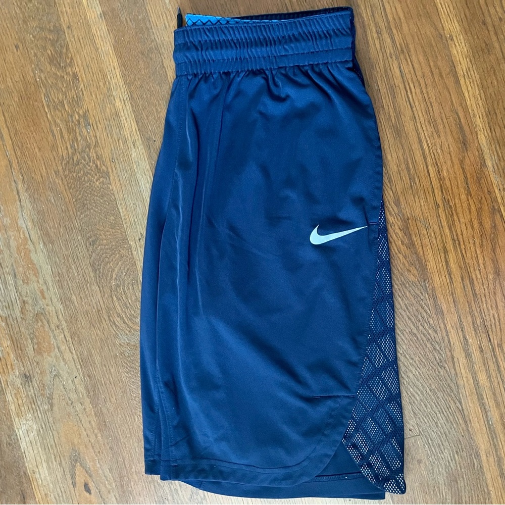 Nike Elite Basketball Shorts in Navy Blue